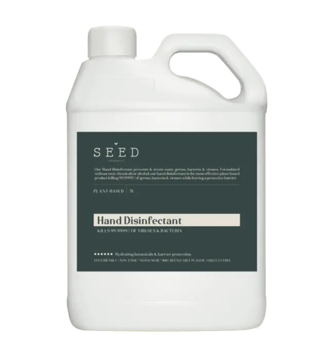 Seed Organic Hand Disinfectant - Size: 5 litre