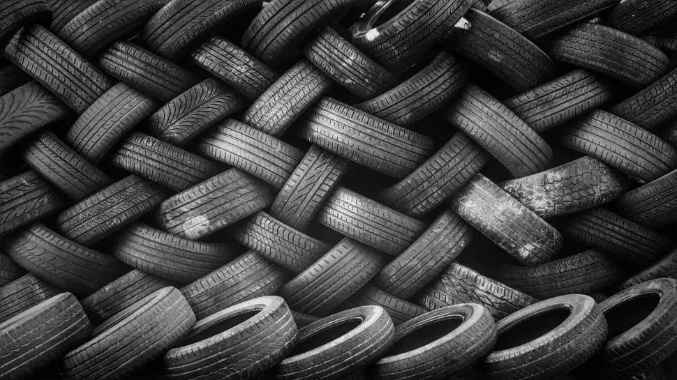 Recycling old Car Tires into Gym Tiles