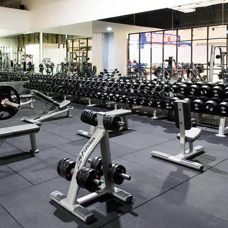 A1 Rubber 15mm Gym Tiles