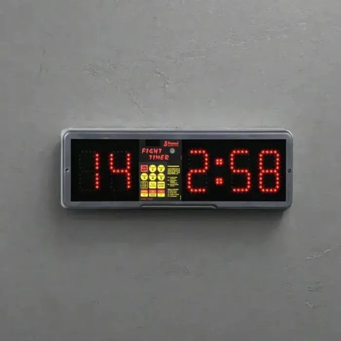 Digital Electronic Fight Timer for Boxing, Kick Boxing, MMA, BJJ, Judo and more. Made in Italy.